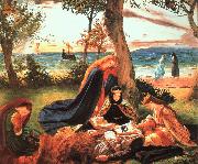 James Archer The Death of King Arthur oil painting